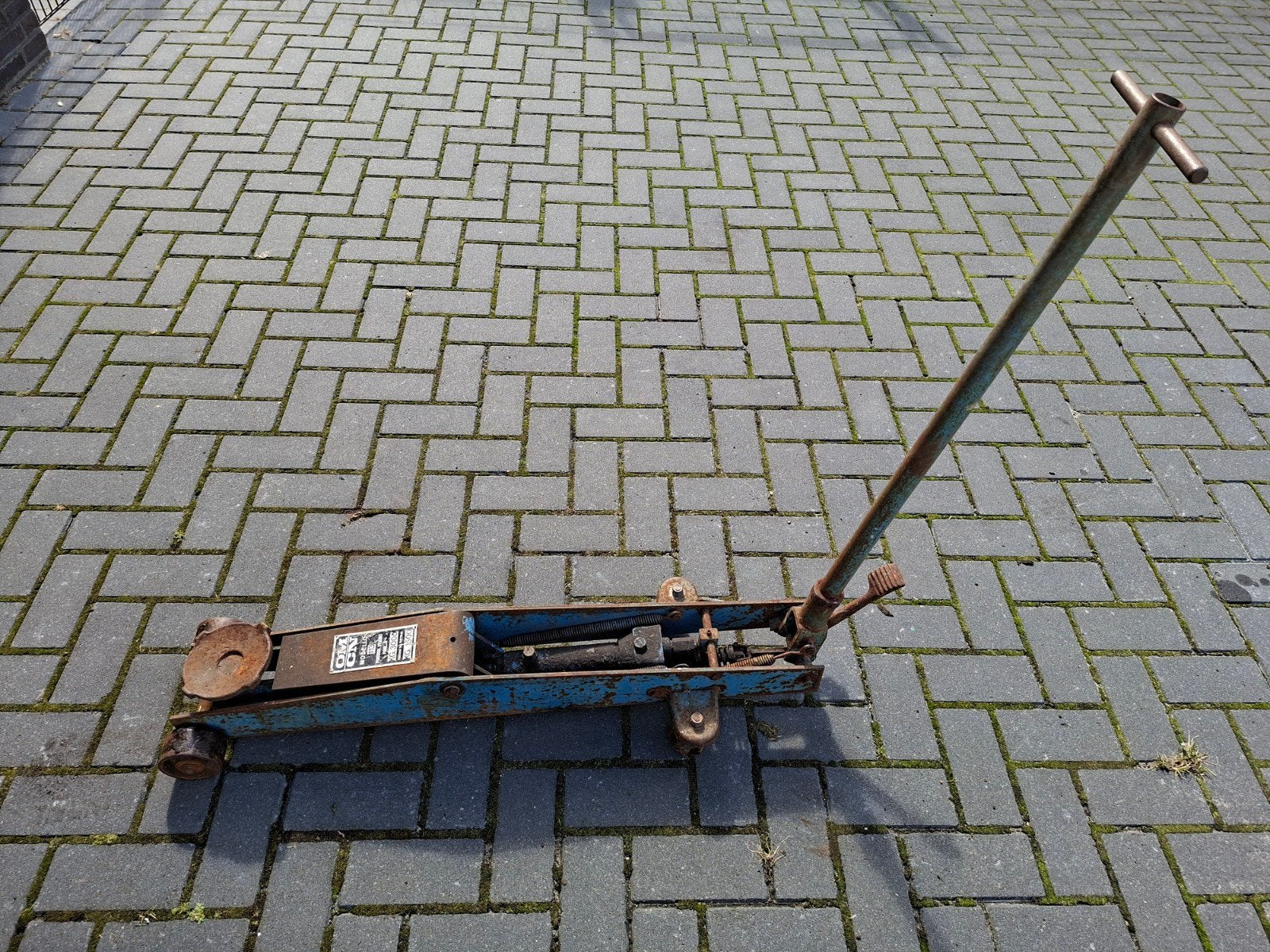 Zware Werkplaatskrik - O.M.C.N. 3000 kg, Auto diversen, Ophalen, Gebruikt, Hydraulisch, Garagekrik