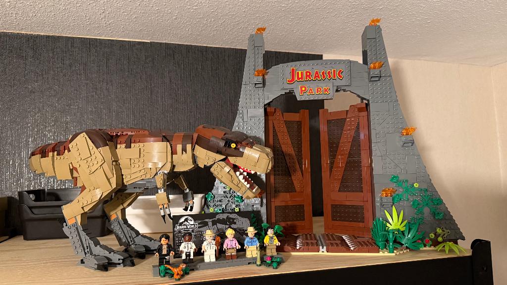 Lego 75936 T-Rex chaos Jurassic Park ZGAN, Jurassic World, Lego, Ophalen of Verzenden, Zo goed als nieuw