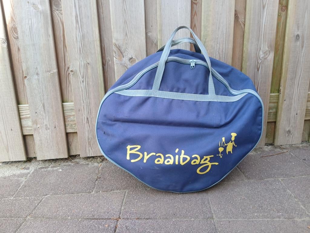 Schottelbraai - Draagbare Braai met Tas, Tuin en Terras, Gasbarbecues, Gebruikt, Ophalen
