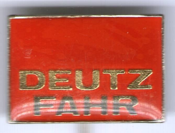 Deutz Fahr epoxy op zilverkl vrachtwagen speldje ( D_234), Ophalen of Verzenden, Nieuw, Transport, Speldje of Pin
