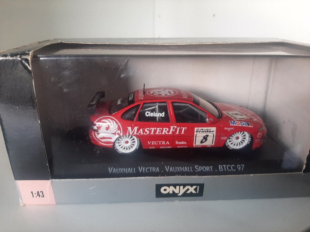 Vauxhall Vectra BTCC rood 143, Ophalen of Verzenden, Zo goed als nieuw, Tractor of Landbouw, Overige merken