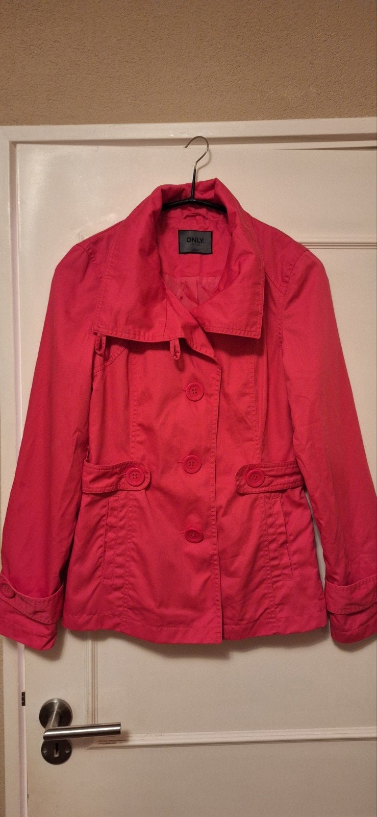 Jas Only, koraal/ roze, M, Maat 38/40 (M), Only, Verzenden, Roze
