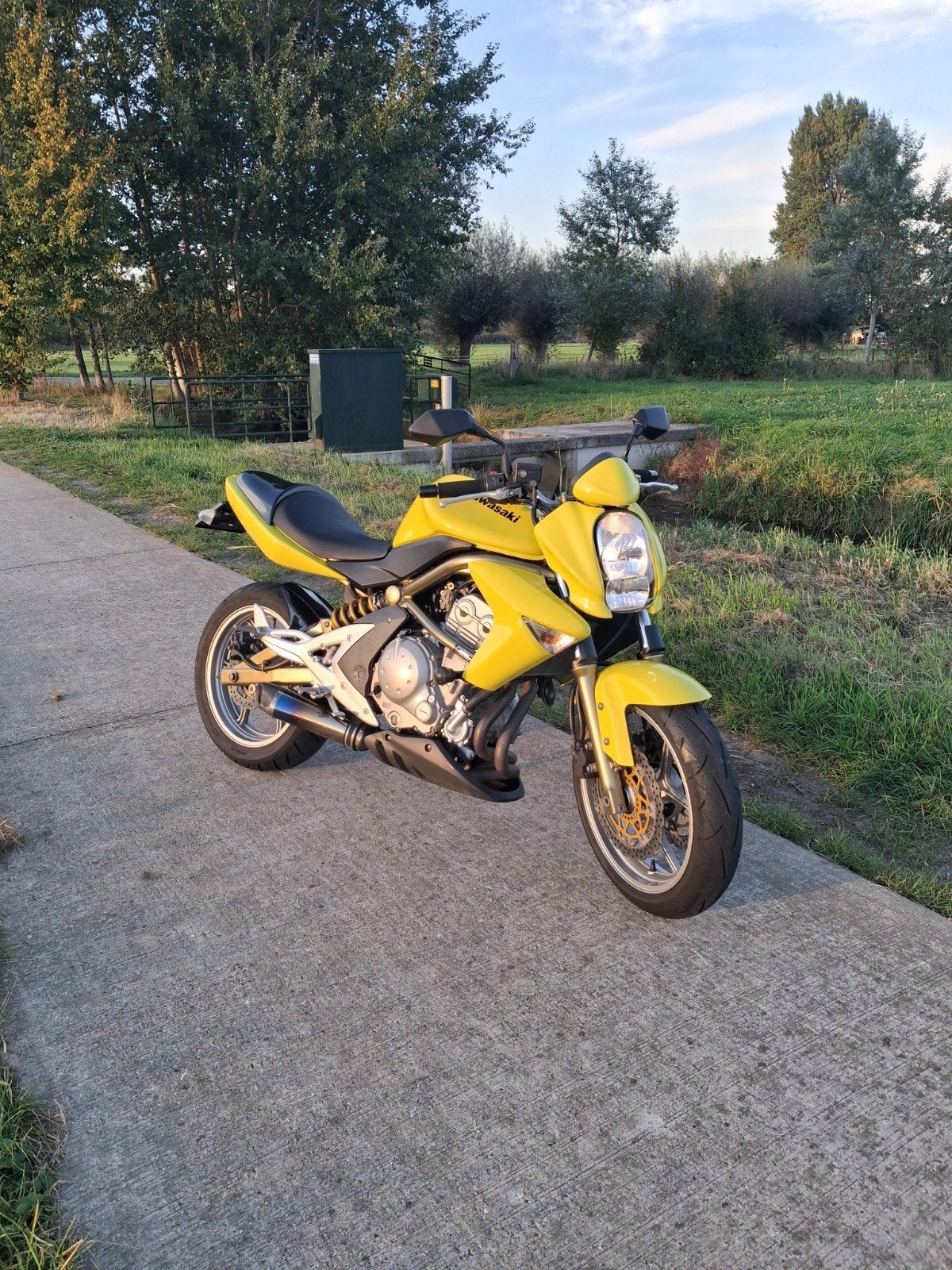 kawasaki er6n 2008 km 11565km, Sportuitlaat, Motorrijbewijs A, Gebruikt, Particulier
