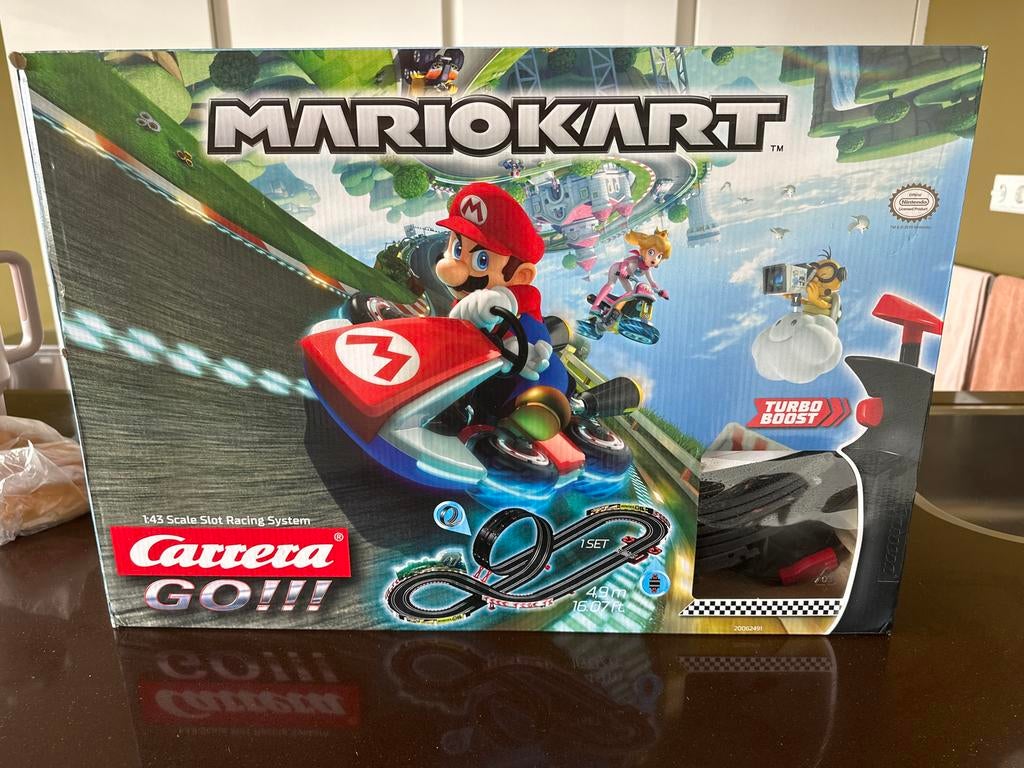 Carrera GO!!! Mario Kart Racebaan, Racebaan, Carrera, Ophalen of Verzenden, Zo goed als nieuw