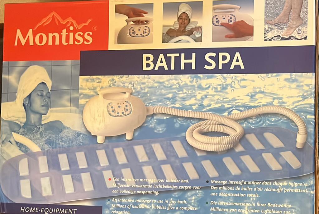 Montiss Bath Spa - Bubbelbadmat voor ontspanning, Ophalen, Nieuw, Overige typen