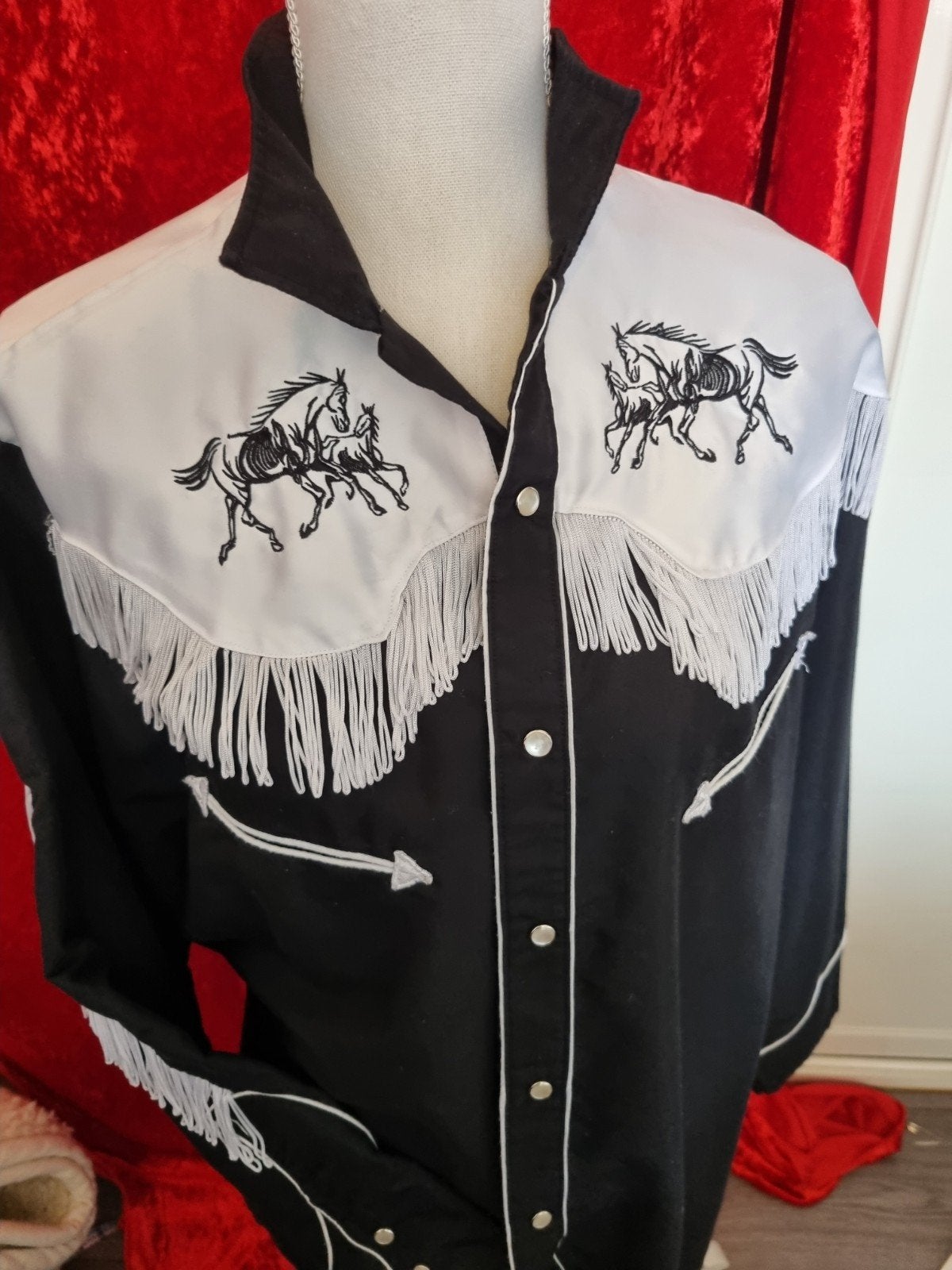 WESTERN BLOUSE ORIGINEEL, Heren, Ophalen of Verzenden, Zo goed als nieuw, Recreatie