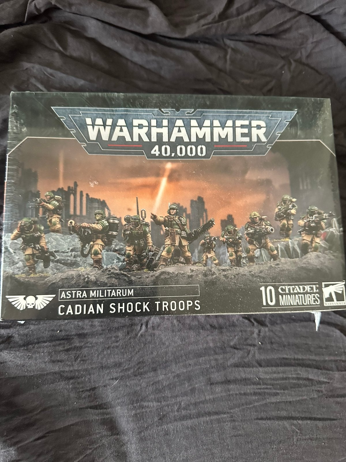 Warhammer40k:  Imperial guard Cadian shock troops (sealed), Verzenden, Nieuw, Warhammer 40000, Figuurtje(s)