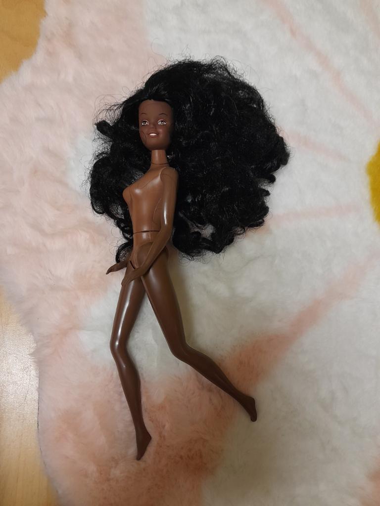 Zeldzame Afro-American Totsy Sandi pop - 1987 - Barbie, Verzamelen, Poppen, Ophalen of Verzenden, Zo goed als nieuw, Fashion Doll