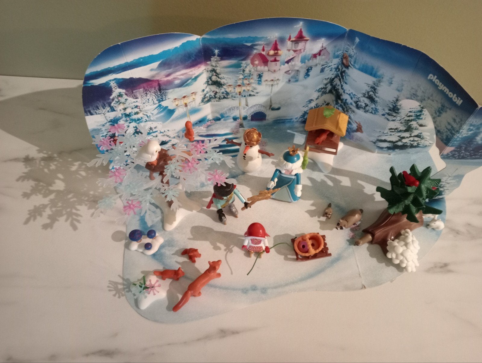 Playmobil sneeuwprinces 9008, Gebruikt, Complete set, Overige typen, Ophalen of Verzenden