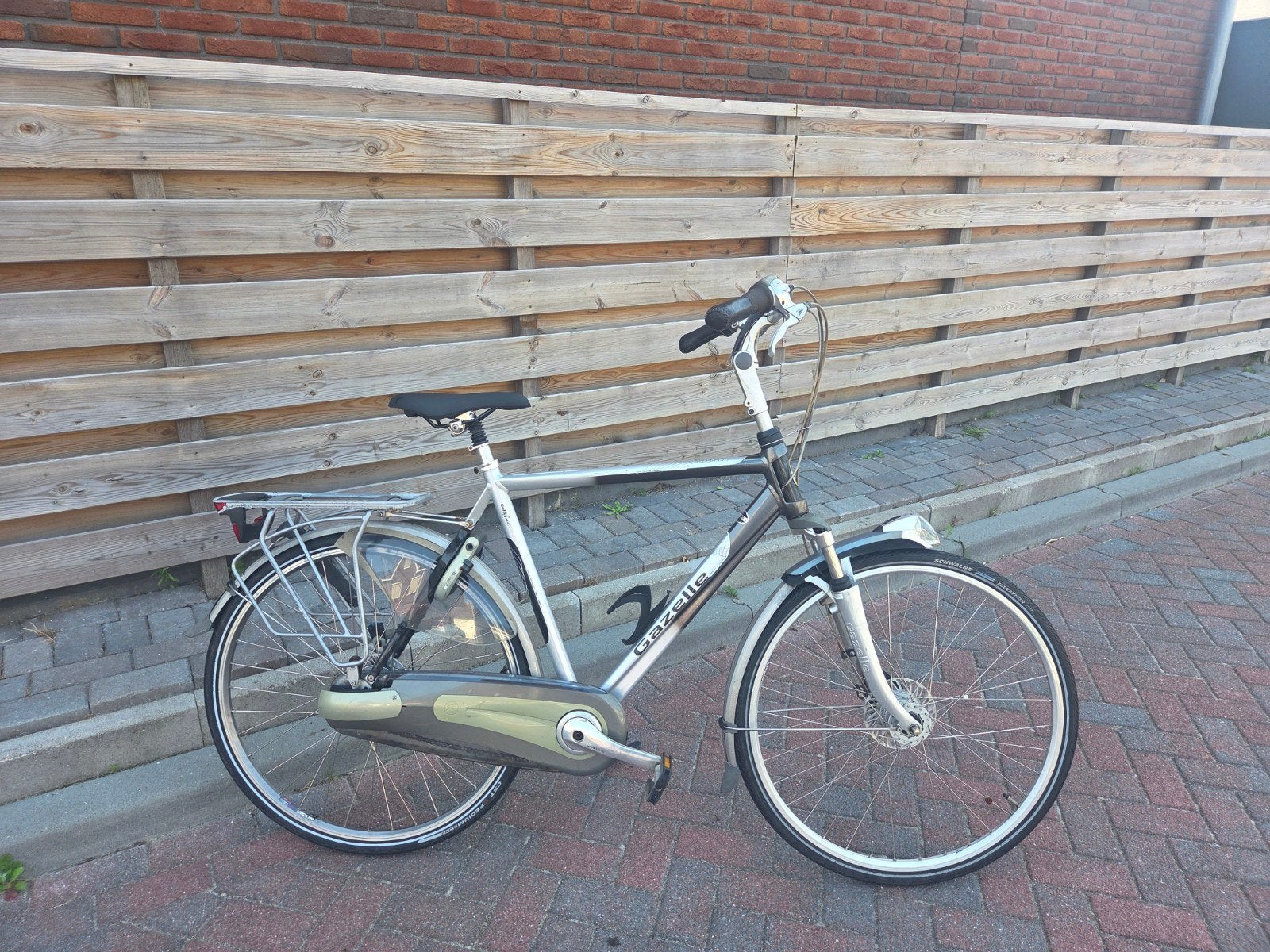 Gazelle Gold line 8 versnelling Herenfiets, 57 tot 61 cm, Ophalen, Gebruikt, Gazelle