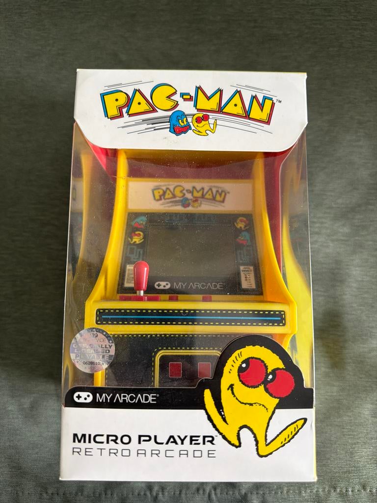 Pac-Man Micro Player Retro Arcade, Spelcomputers en Games, Games | Overige, Nieuw, Overige genres, 1 speler, Ophalen of Verzenden