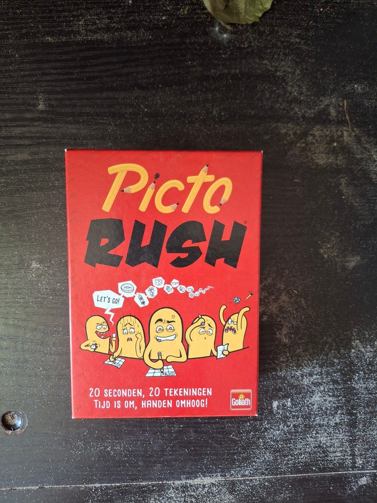 Picto Rush - Tekenspel van Goliath, slechts 1x gespeeld, Vijf spelers of meer, Ophalen of Verzenden, Zo goed als nieuw, Goliath