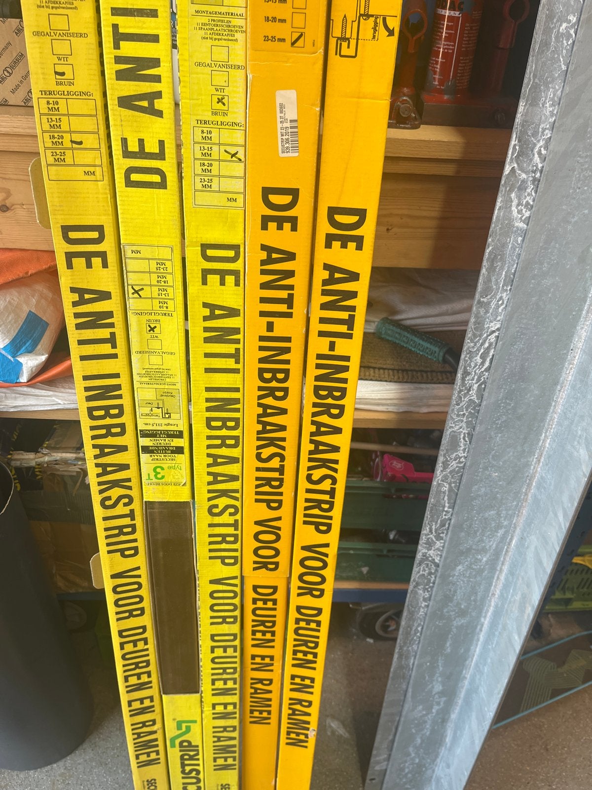 5x SecuStrip Anti-inbraakstrip voor deuren en ramen, Ophalen, Nieuw, Overige typen, Raam of Deur