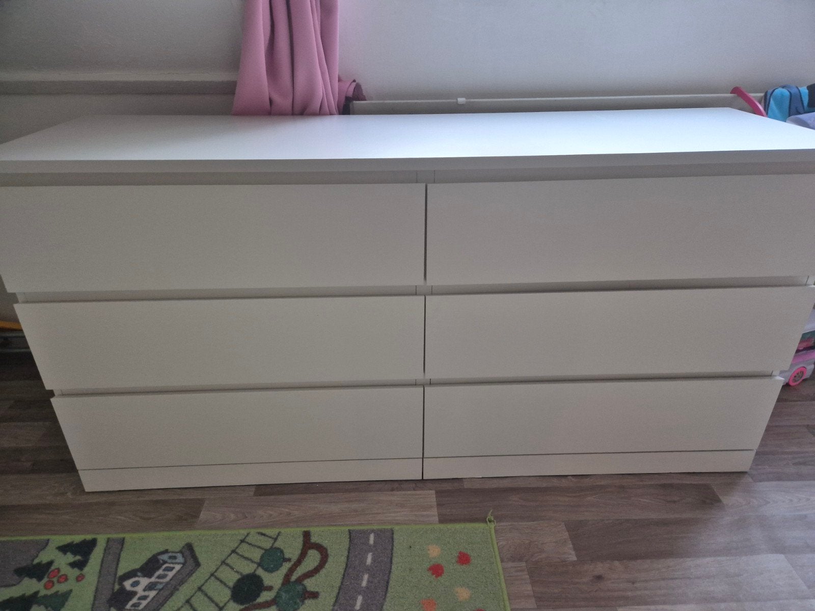 Ikea malm ladekast, Huis en Inrichting, Kasten | Ladekasten, 5 laden of meer, Ophalen, Gebruikt