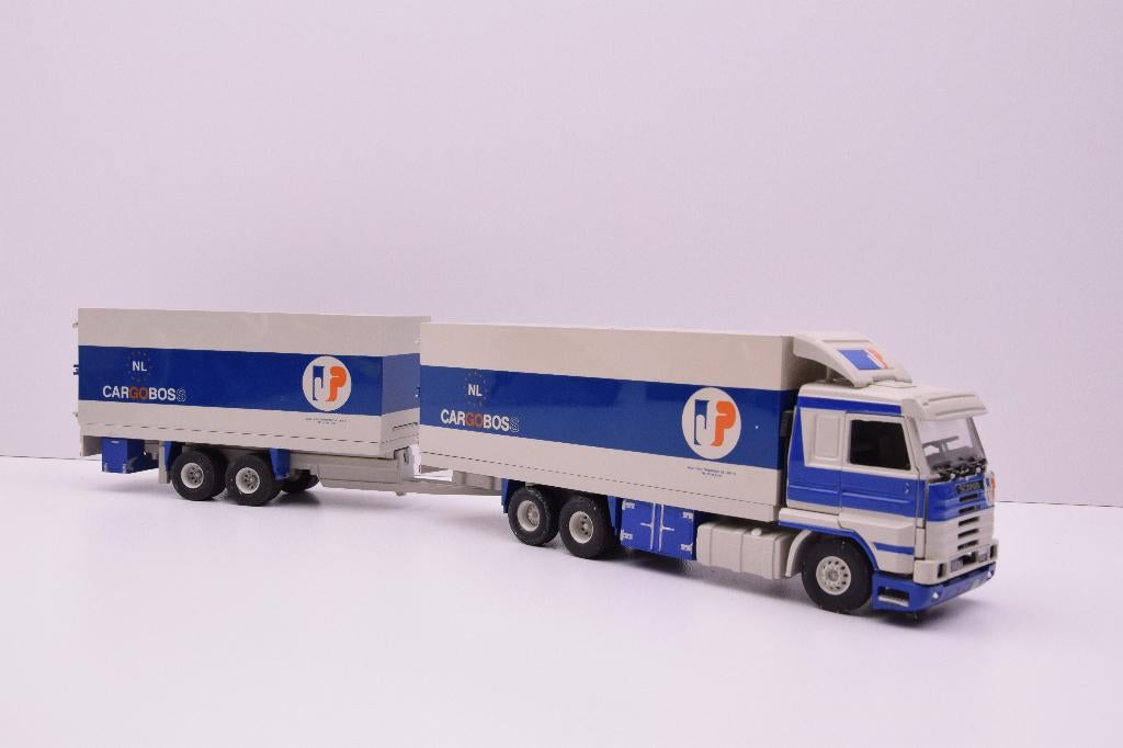 Scania 143 Streamline '' Cargo-Boss ''  Tekno, Ophalen of Verzenden, Zo goed als nieuw, Bus of Vrachtwagen, Tekno