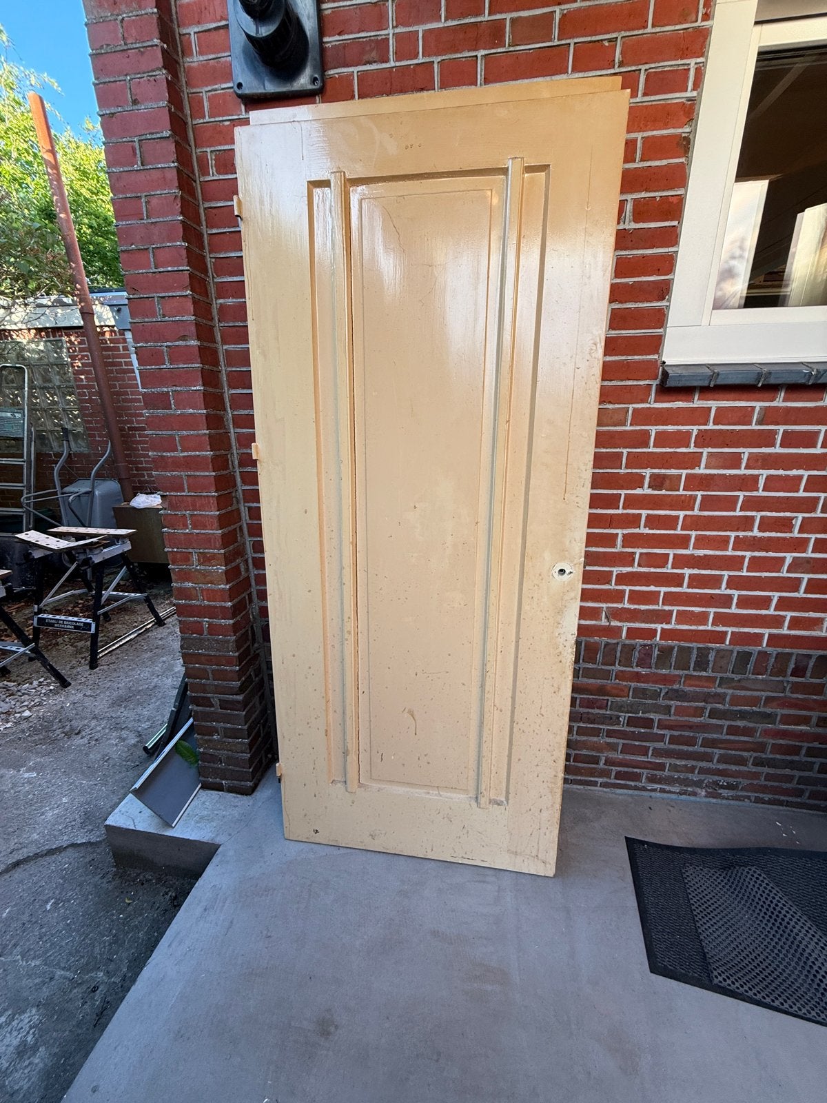 Oude paneeldeuren, Ophalen, Gebruikt, 80 tot 100 cm, Binnendeur
