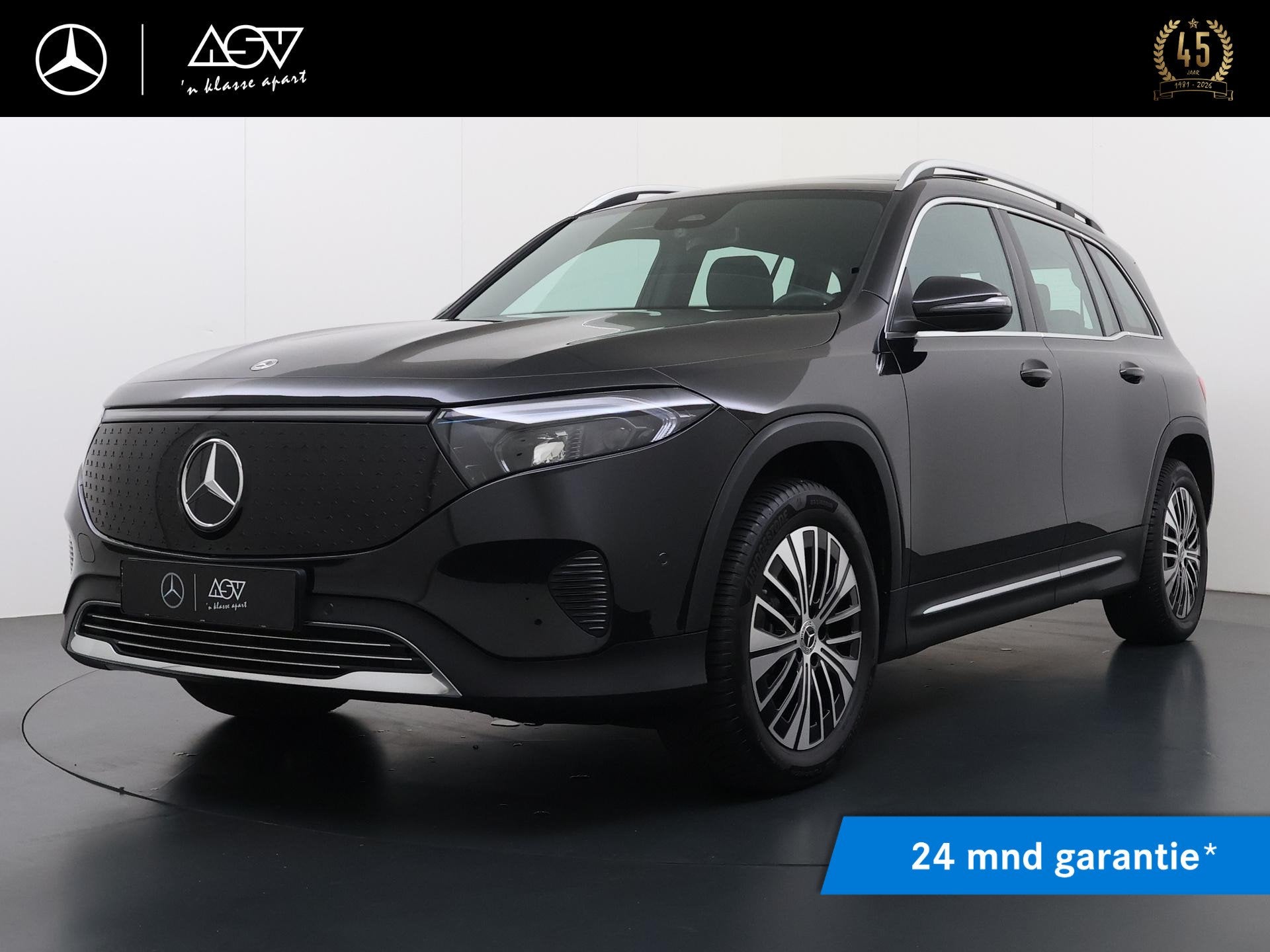 Mercedes-Benz EQB 250+ Business Star Edition | 7 Persoons |, 2005 kg, Gebruikt, Zwart, Automatische klimaatregeling