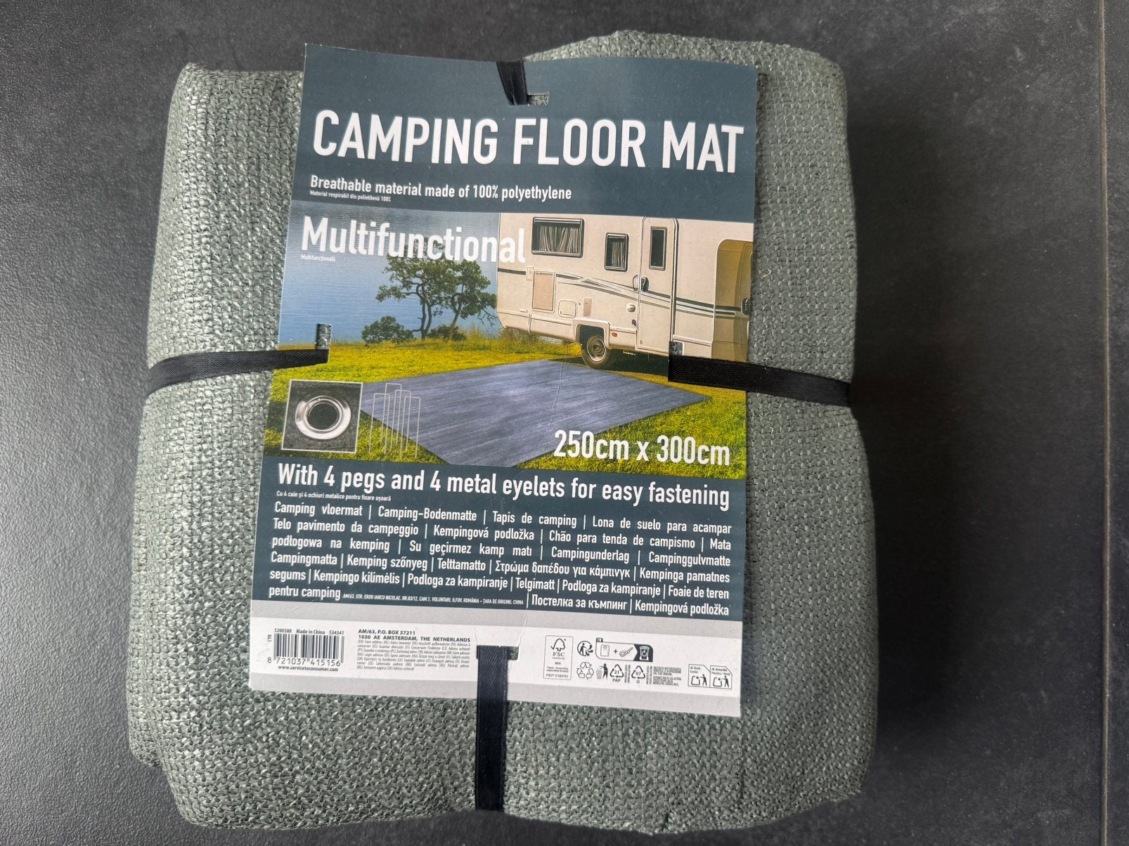 Camping vloerkleed vloermat tenttapijt - Nieuw!, Ophalen of Verzenden, Nieuw