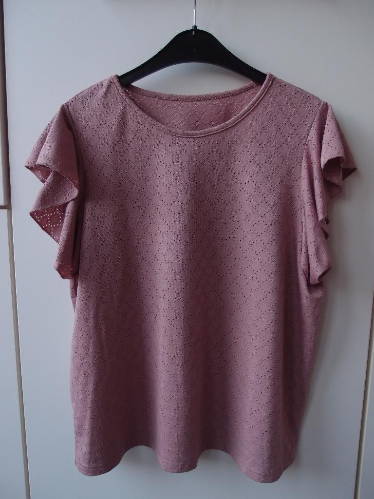 Mooie dames meisjes Shein top blouse maat L, Kleding | Dames, Tops, Zo goed als nieuw, Maat 42/44 (L), Roze, Korte mouw, Ophalen of Verzenden