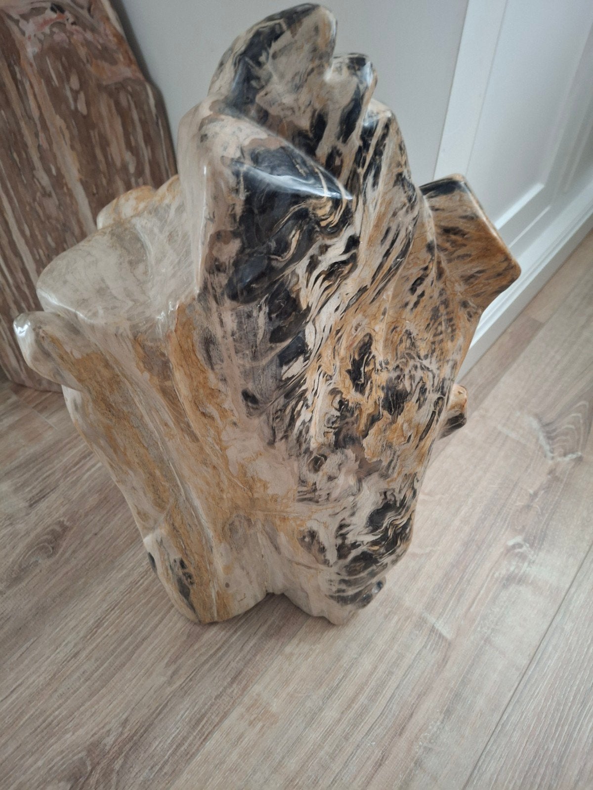 versteend hout, Ophalen, Vintage, Gebruikt, Meerkleurig