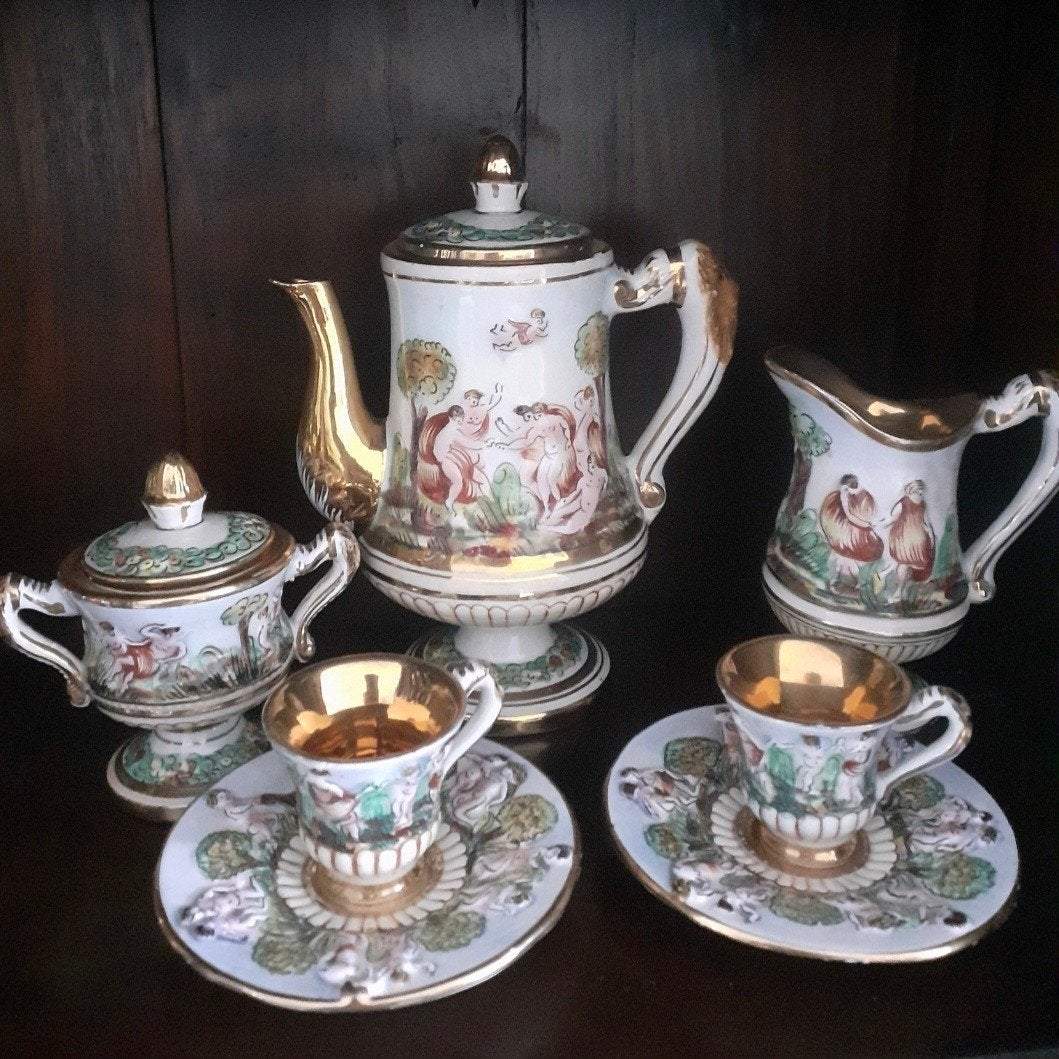 Capodimonte Servies, Ophalen of Verzenden