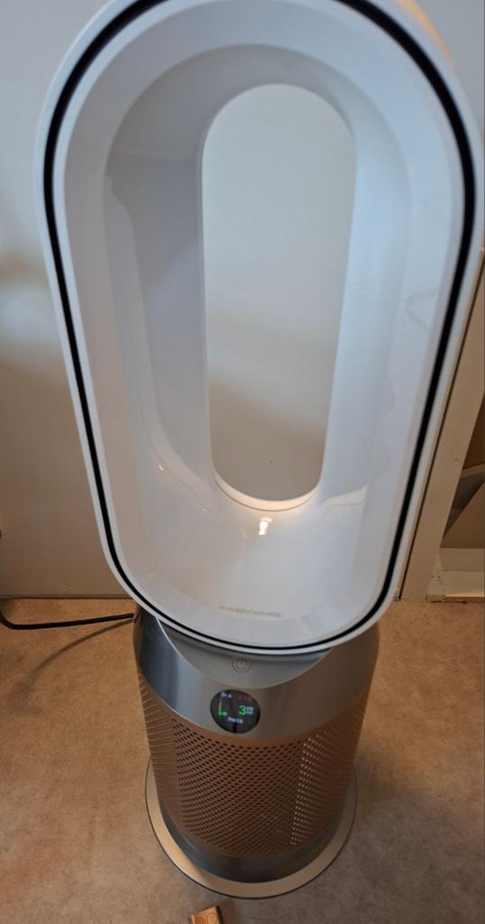 Dyson HP09 Luchtreiniger/Verwarming/Cooler Wit/Goud, Ophalen, Zo goed als nieuw, Luchtreiniger