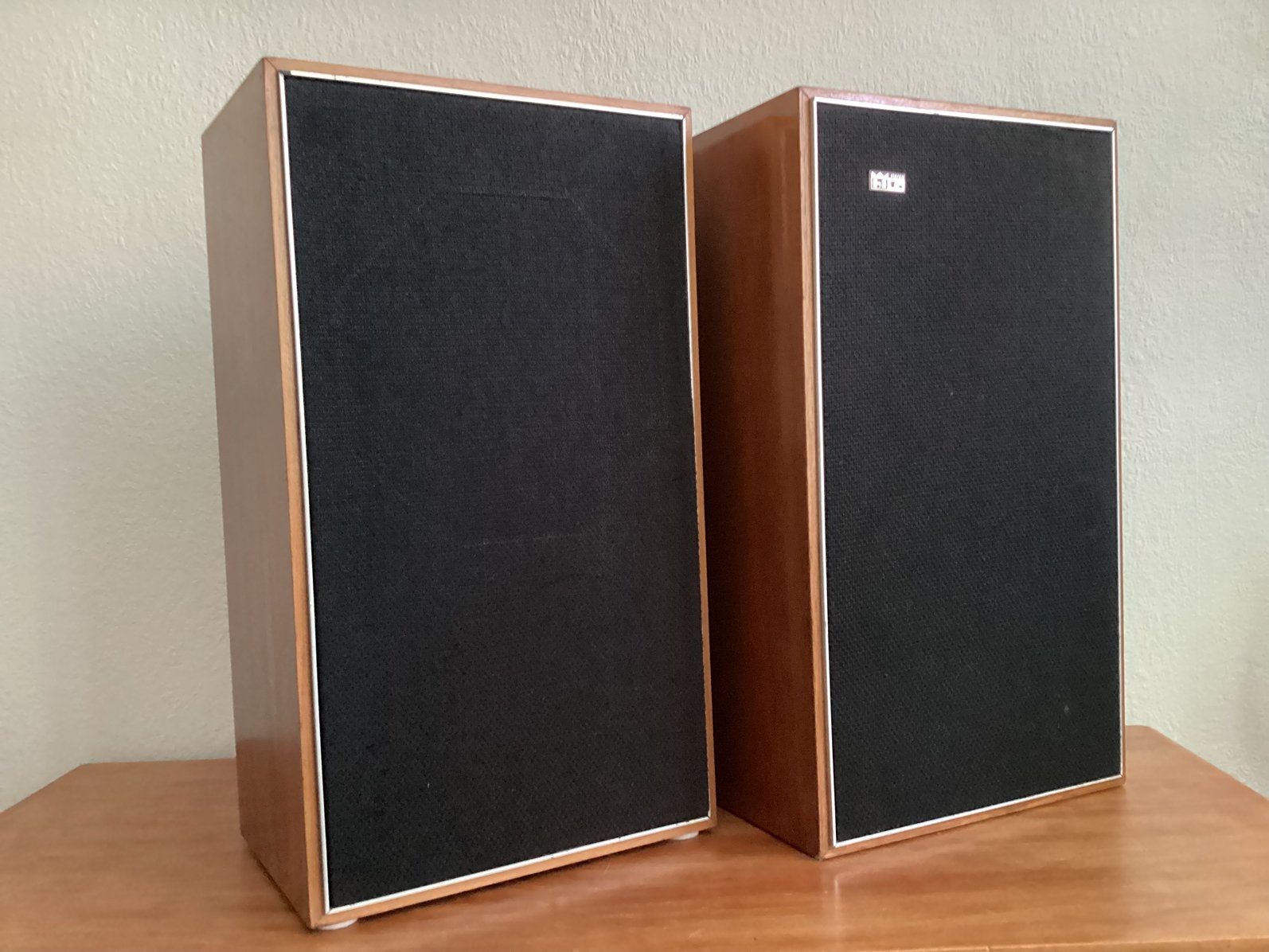vintage Philips speakers