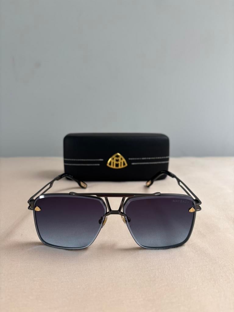 Maybach bril, Overige merken, Zonnebril, Verzenden, Zwart