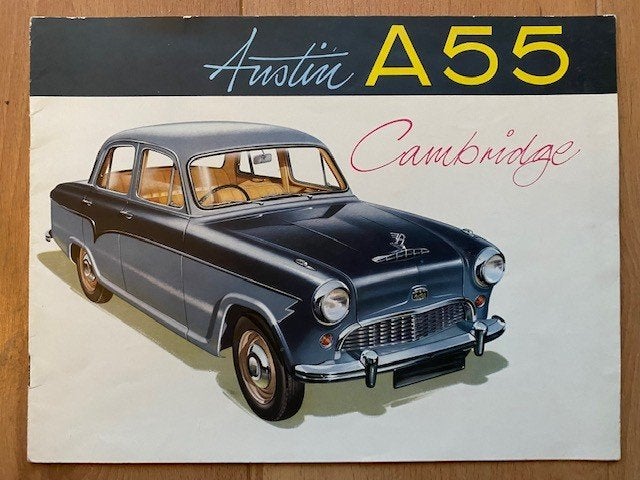 Austin A55 Cambridge folder - Brochure, Ophalen, Austin - BMC, Zo goed als nieuw, Overige merken