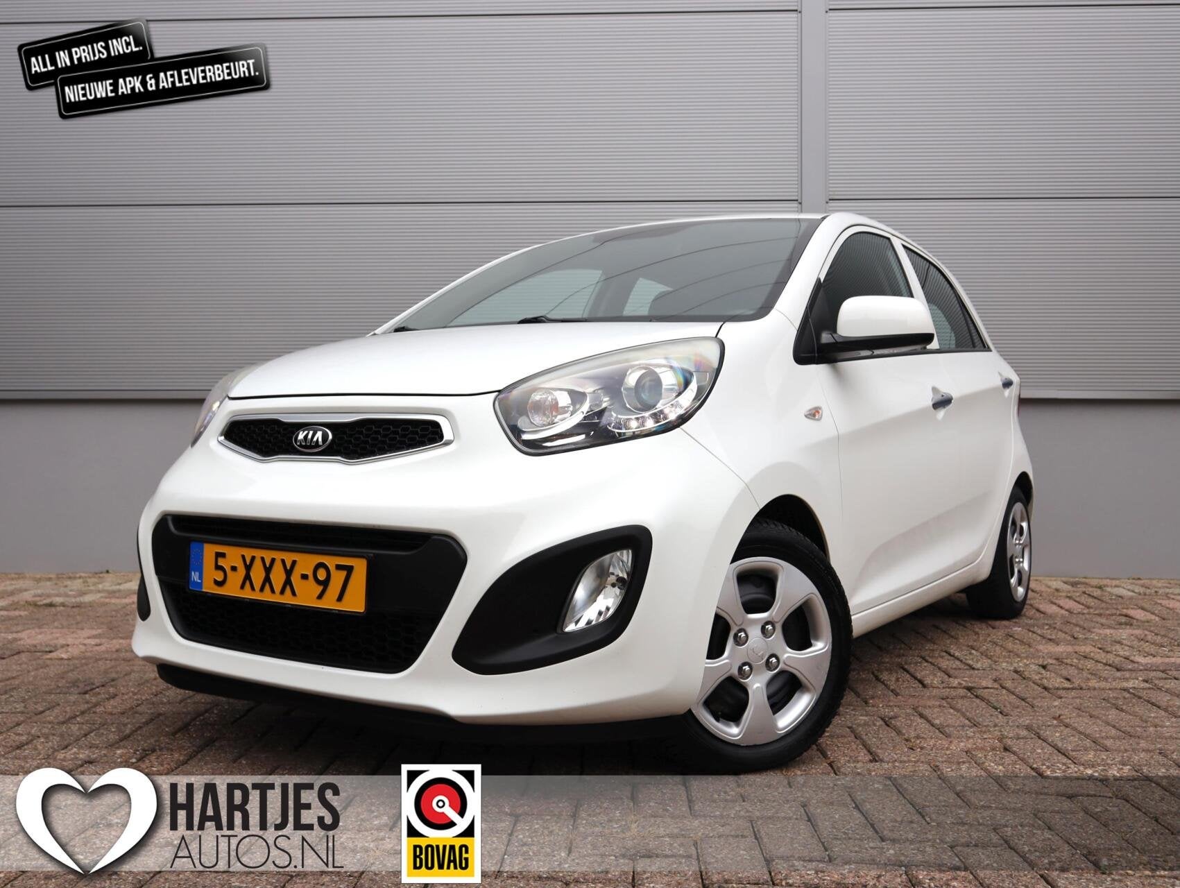 Kia Picanto 1.0 CVVT Business 5drs (Vol-Opties!) 1e eigenaar, Auto's, Voorwielaandrijving, Euro 5, Gebruikt, Met garantie (alle)