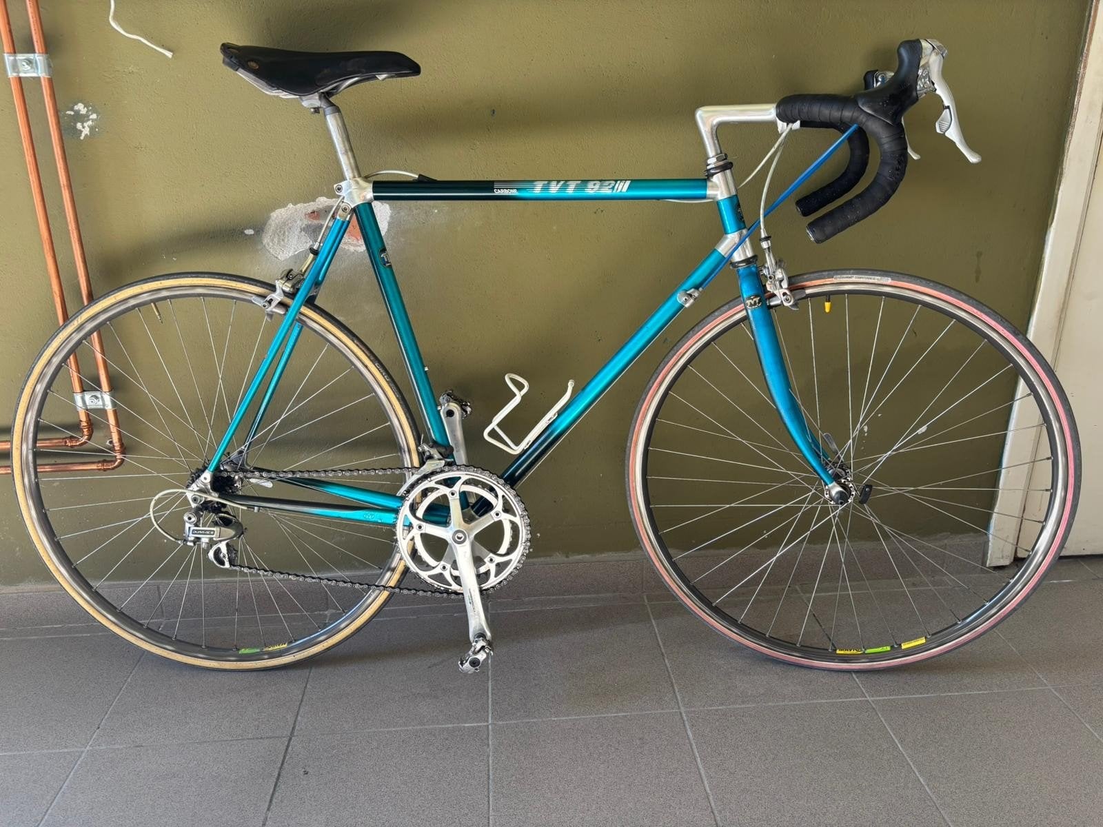 TVT Carbon Racefiets jaren 90!, Fietsen en Brommers, Ophalen, Carbon, Meer dan 20 versnellingen, Overige merken