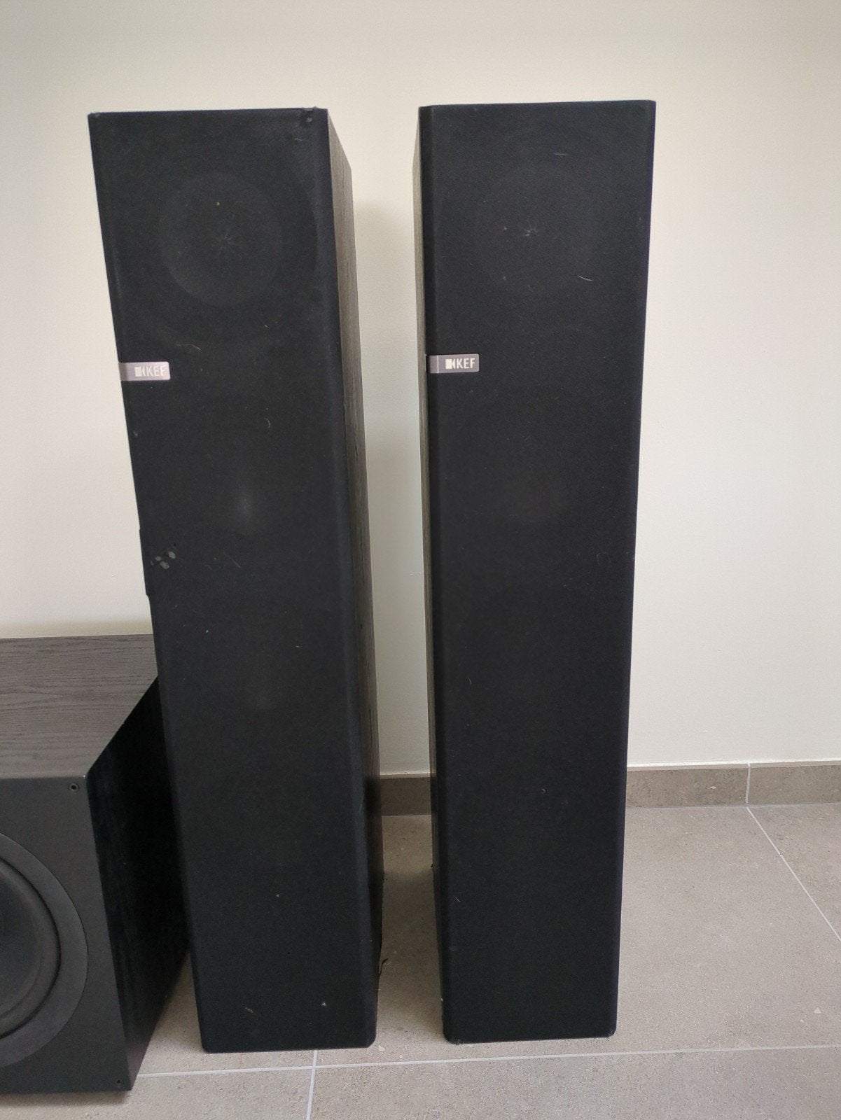 KEF Q500 Speakerset met Q400b Subwoofer - Zo goed als nieuw, Audio, Tv en Foto, Luidsprekers, Overige merken, Amsterdam, Ophalen of Verzenden