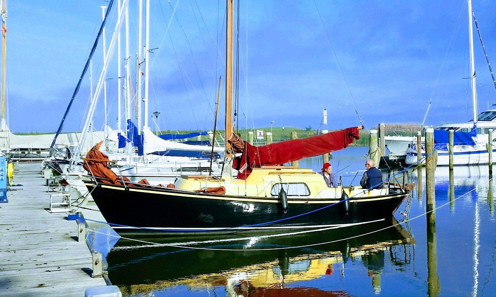 Dutchy Original-de Vries Lentsch, Klassiek Hollands Jacht, Watersport en Boten, Ophalen, Binnenboordmotor, 8 m, Klassieker