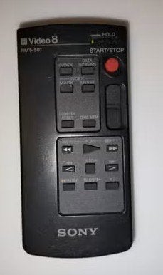 Originele Sony RMT-501 afstandsbediening Video8 camcorder, Ophalen of Verzenden