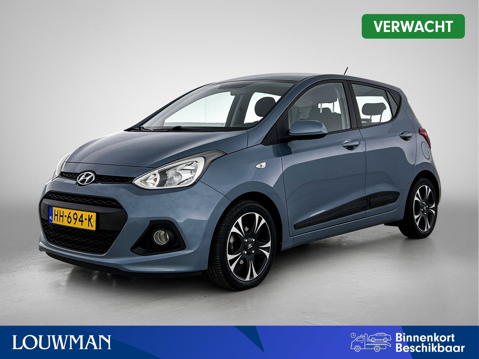 Hyundai i10 1.0i i-Motion Comfort | Climate Control | Cruise, 12 maanden, Gebruikt, Blauw, 23 km/l