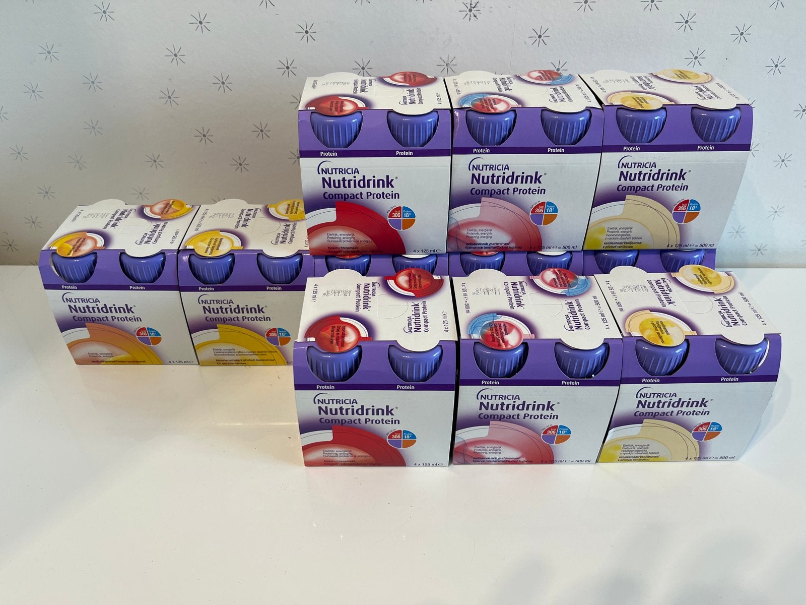 Nutridrink Compact Protein - Diverse smaken, 11 verpakkingen, Ophalen of Verzenden, Nieuw, Babyvoedingmaker, Nutrilon