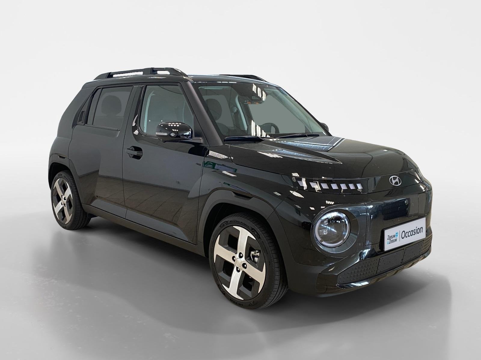 Hyundai INSTER Evolve 49KWH | | 0,99% RENTE MOGELIJK | VAN, 12 maanden, Stof, 116 pk, Zwart