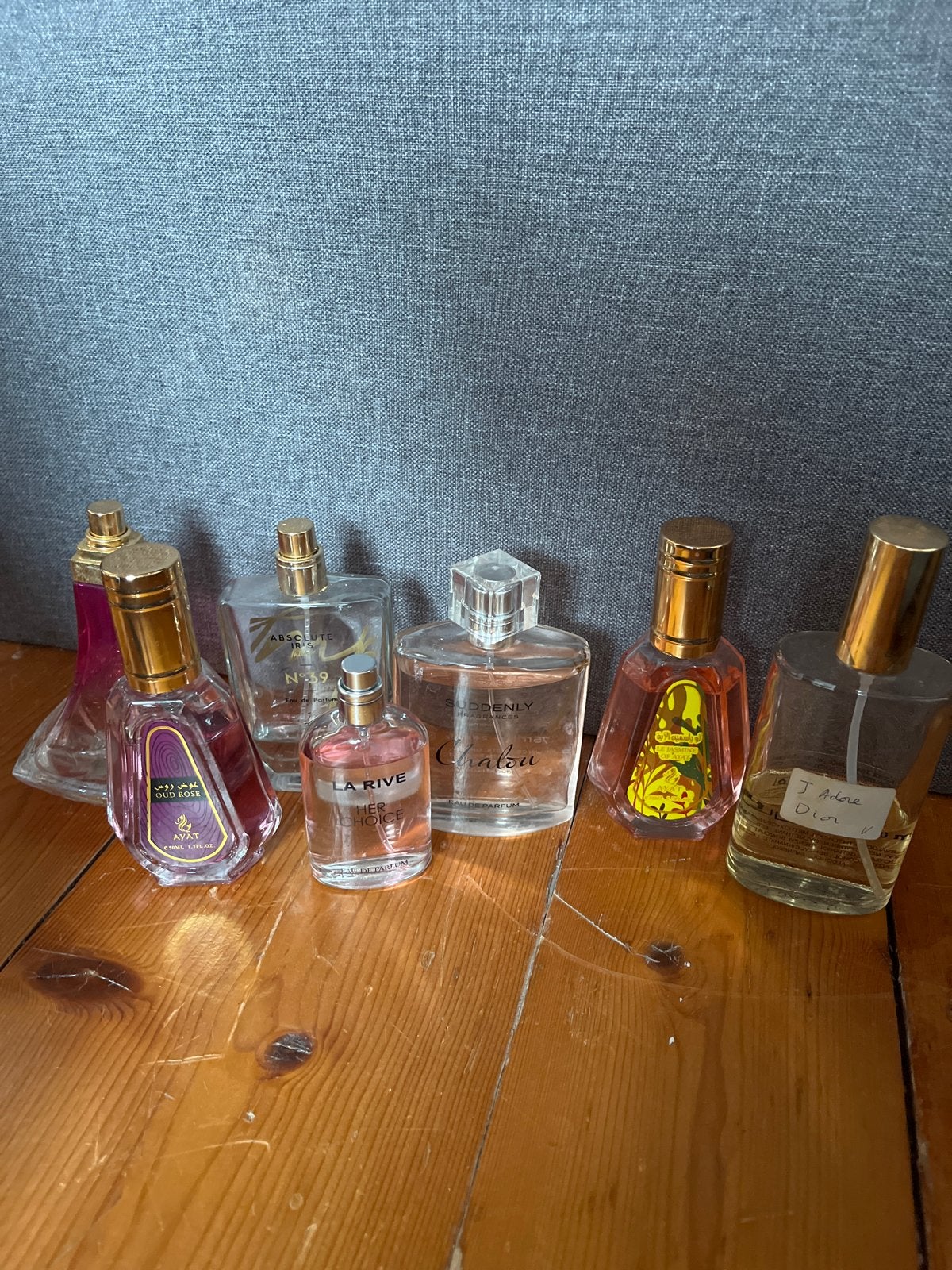 Diverse parfumflesjes - of voor decoratie, Ophalen of Verzenden, Gebruikt