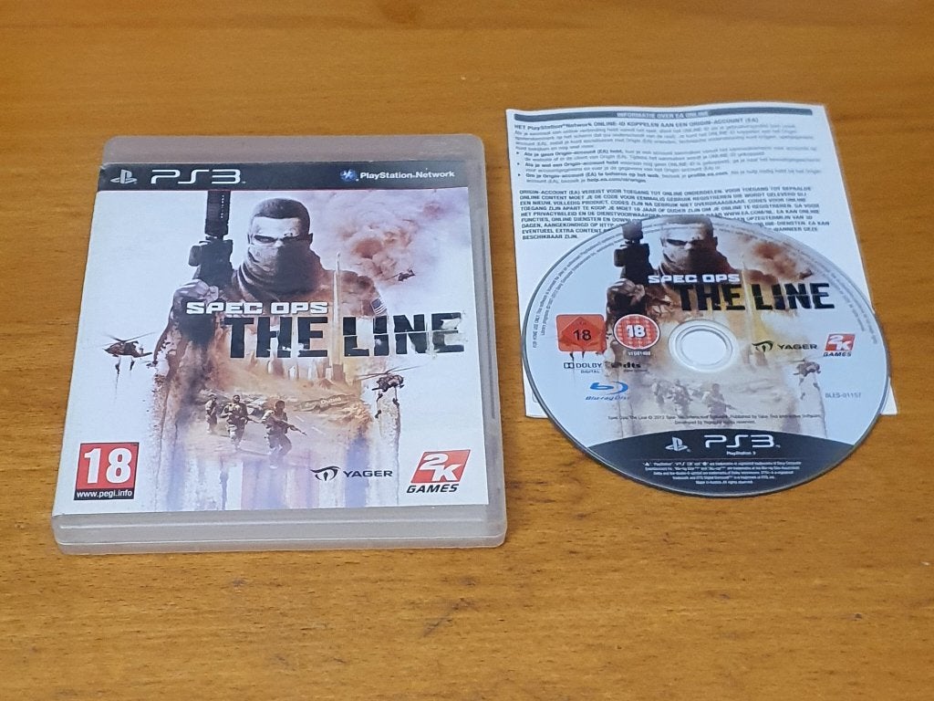 PS3 | Spec Ops The Line, Gebruikt, Vanaf 18 jaar, Shooter, 1 speler