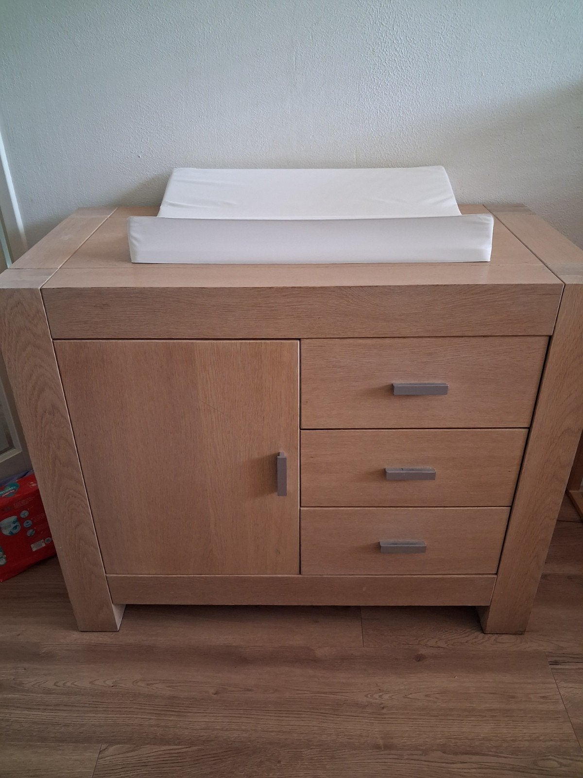 Houten commode kast, Ophalen, Gebruikt, 50 tot 70 cm, 100 cm of meer