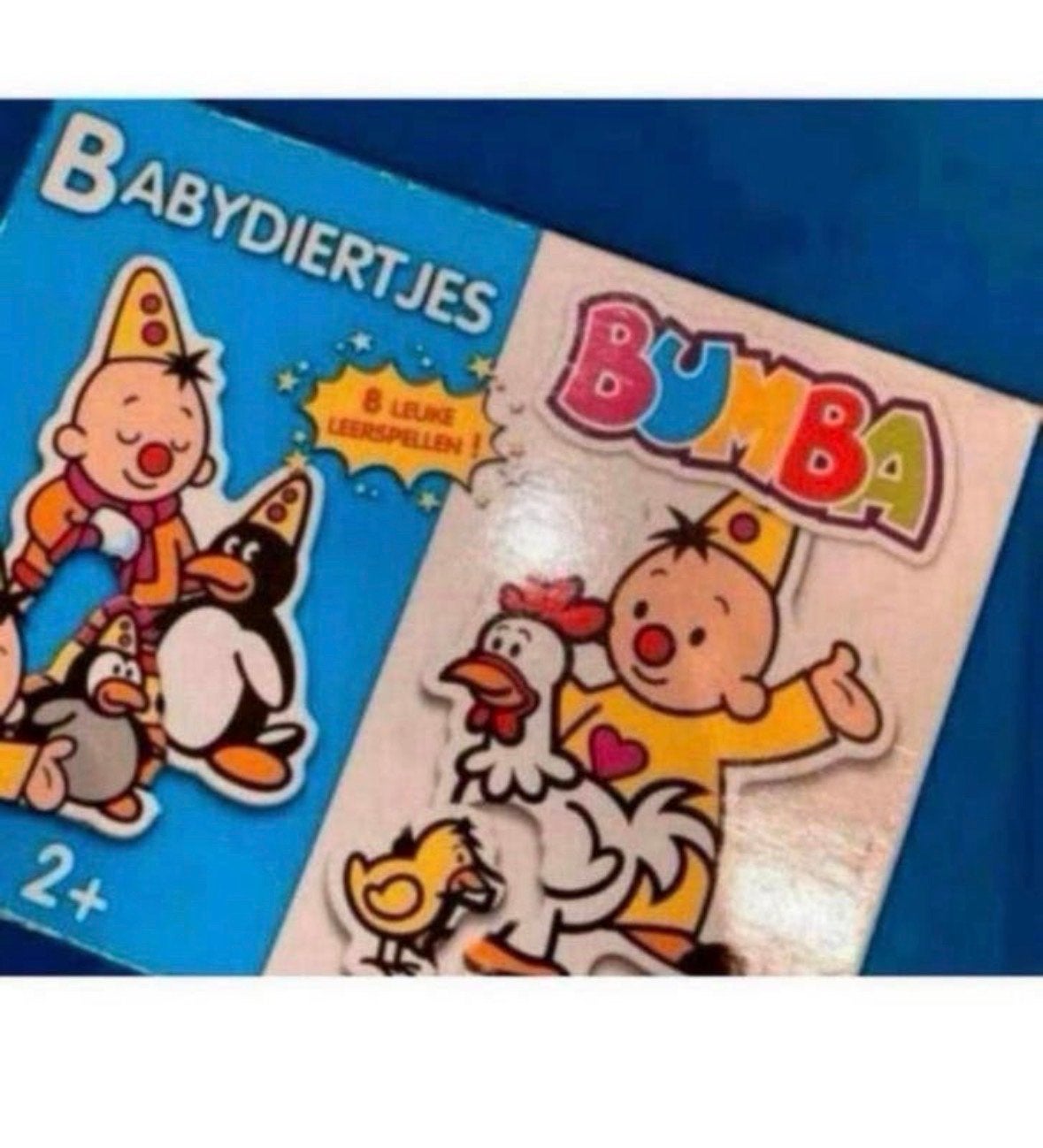 Bumba Puzzel Baby Diertjes - 8 Leuke Leerspellen, Kinderen en Baby's, Ophalen of Verzenden, Overige typen