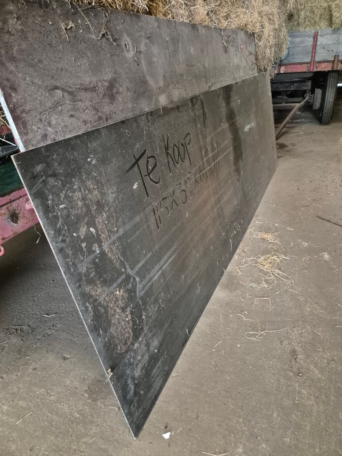 Nieuwe Trespa plaat - 115x385x6mm, Ophalen, Nieuw, HPL, Minder dan 20 mm