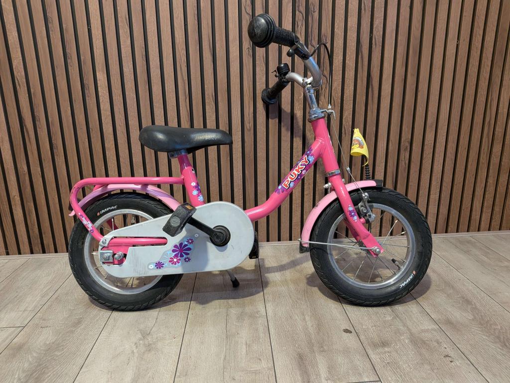 Puky 12,5 inch meisjesfiest, Terugtraprem, Gebruikt, Puky, Niet ingevuld