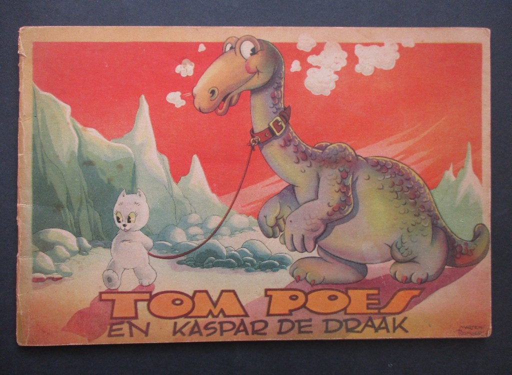 Tom Poes en Kaspar de draak 1948, Gelezen, Marten Toonder, Verzenden, Eén stripboek