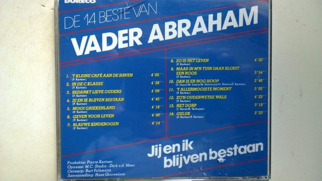 Vader Abraham - De 14 Beste Van Vader Abraham, Ophalen of Verzenden, Zo goed als nieuw, Levenslied of Smartlap, Album