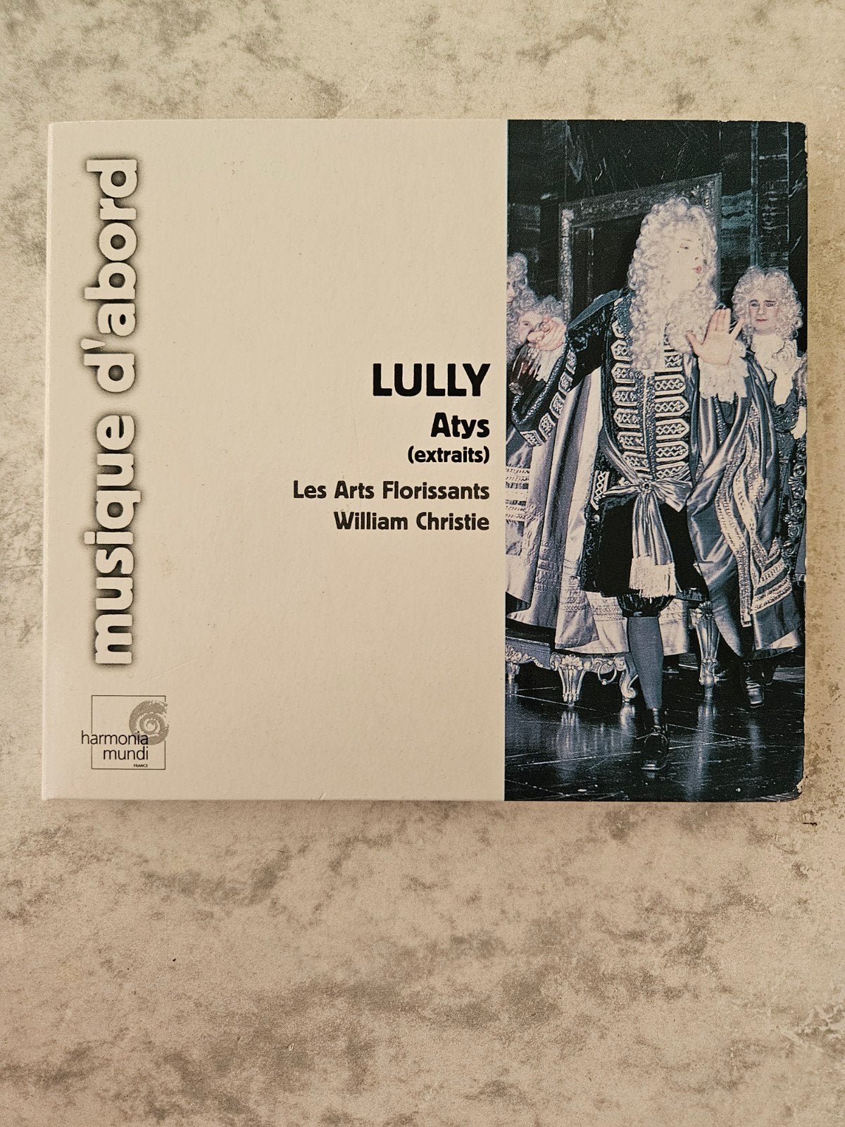 Lully - Atys (Extraits) | Les Arts Florissants • William Chr, Cd's en Dvd's, Ophalen of Verzenden, Romantiek, Zo goed als nieuw