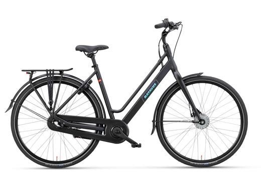 Batavus Fonk 3 zwart dames 53cm 28inch, Fietsen en Brommers, Fietsen | Dames | Damesfietsen, 53 tot 56 cm, Nieuw, Batavus, Versnellingen