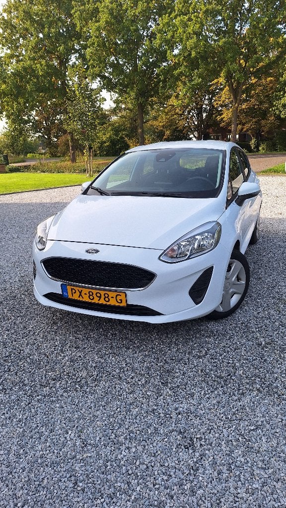 Ford Fiësta 1.1 85pk 5dr 2017 Wit MK8 103.000 km, Auto's, Voorwielaandrijving, Dealer onderhouden, Stof, Origineel Nederlands