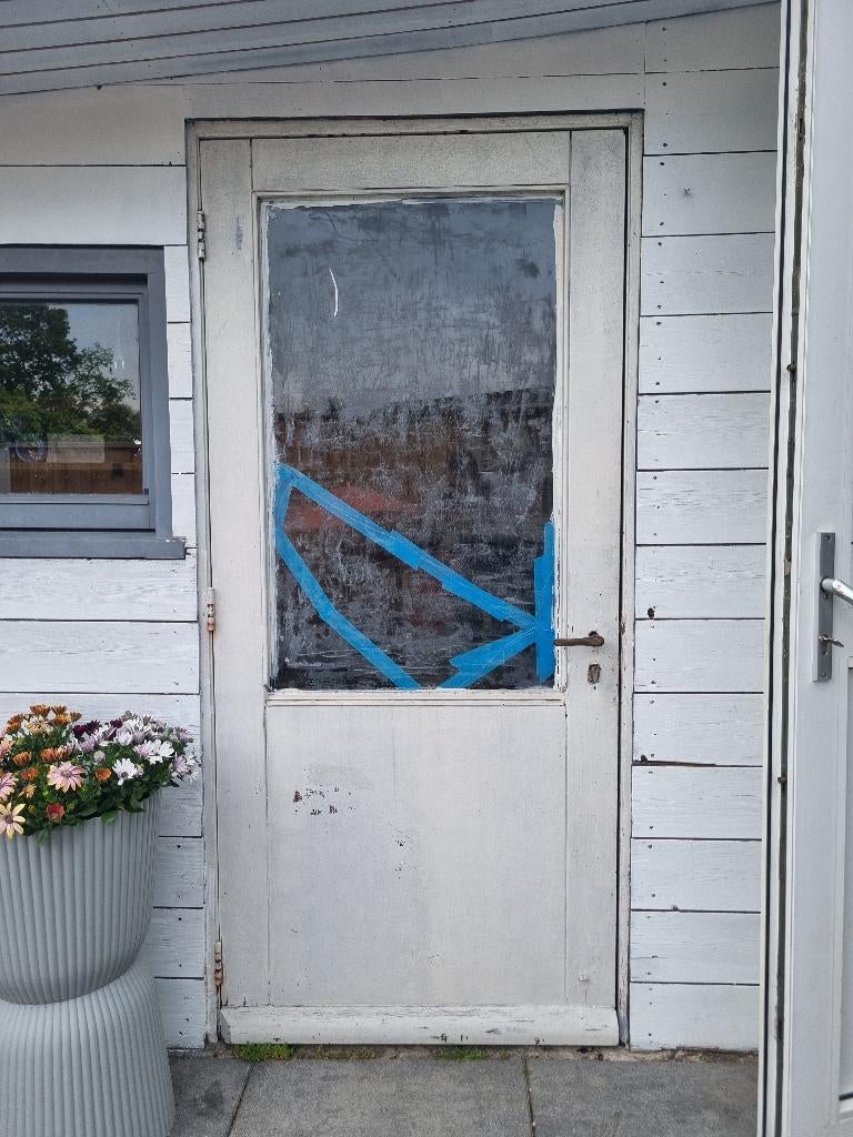 Gezocht! Schuurdeur, Ophalen, Gebruikt, 80 tot 100 cm, 200 tot 215 cm