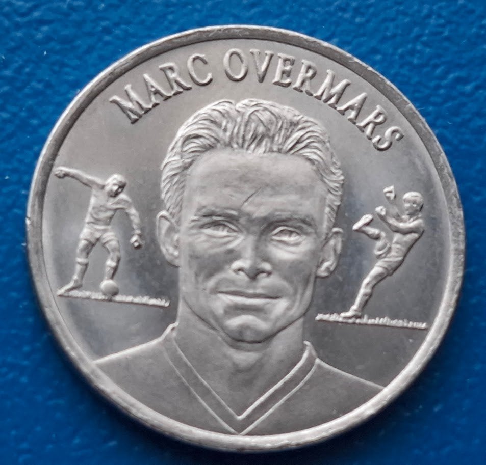 Penning Marc Overmars - Oranje 2000, Verzenden, Overige materialen, Nederland